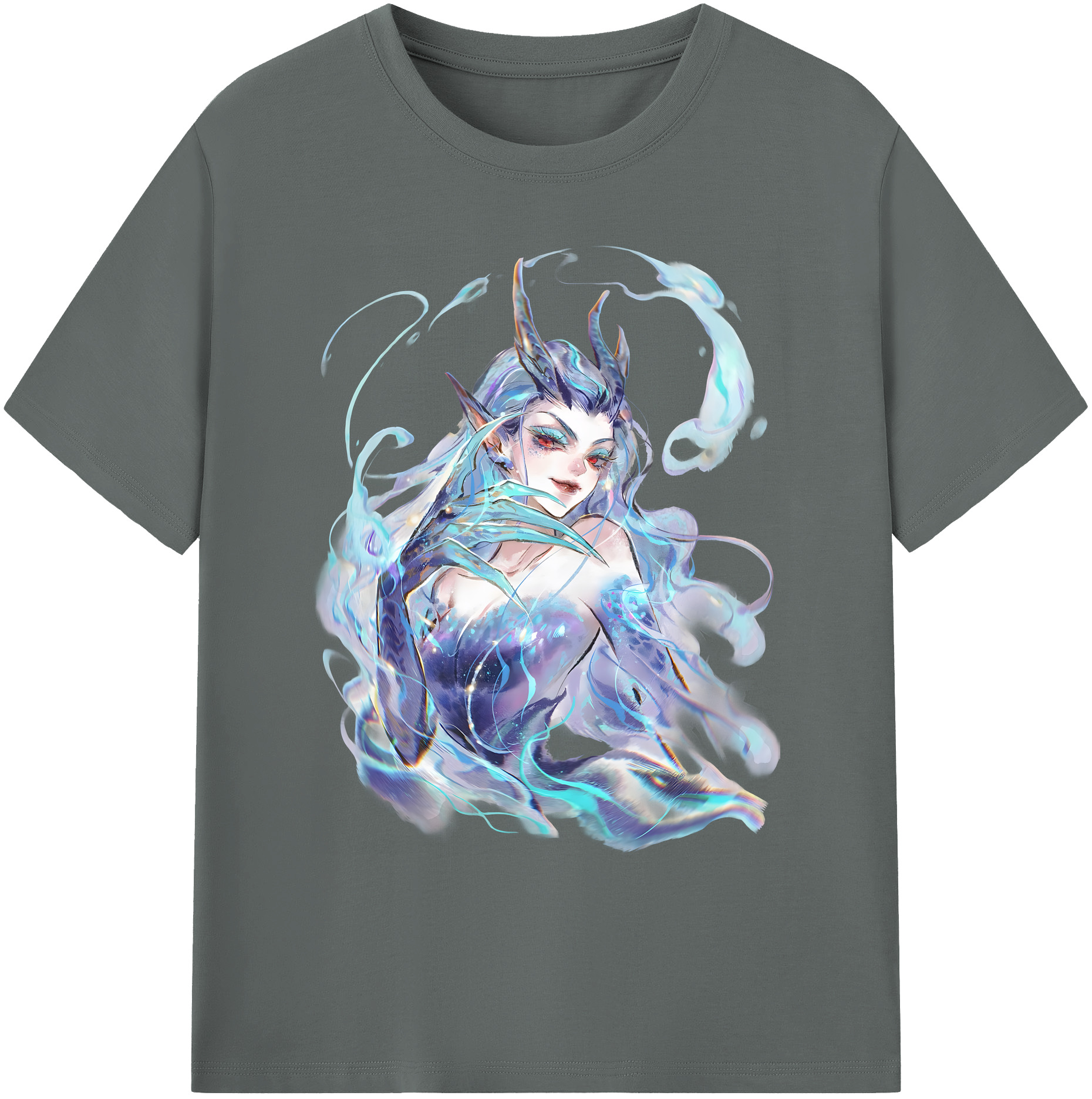 （画像用） Ne Zha 2 ナタ 魔童の大暴れ 綿100％ メンズ半袖Tシャツ｜肌触りやわらか＆通気性